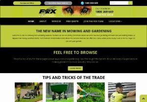 FOX Mowing & Gardening Western Australia | Call Us Now 1800 369 669 - FOX Mowing & Gardening Western Australia - The new name in mowing and gardening services. Hire Professional lawn care gardening services today.