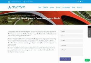 Ascenwork | SharePoint Development Company - AscenWork Technologies is the best SharePoint Development company located in the heart of India. We pride ourselves on developing unique and professional solutions with a wide variety of mediums. We are the top SharePoint development companies in India for SharePoint Consultancy / SharePoint Development and SharePoint Implementation.
