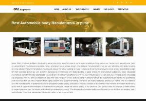 Best Automobile body Manufacturers in pune | Automobile body Manufacturers in pune | Om Engineers - Om Body Builder in Pune is best automobile body manufactures like Car, Trucks, Auto, security van, cash van, Om Body building is a prime solution that will provide a high quality design for Body building in Pune.
best automobile body manufacturers in pune,automobile body manufacturers in pune

