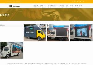 Om Engineers | Best Led Van manufacturer in Pune - Om Body Builder in Pune is best Led van manufactures in pune, Om Body building is a prime solution that will provide a high quality design for Led van building in Pune
led screen van body builder in pune
