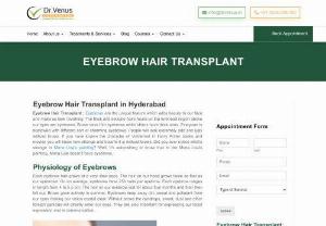 Eyebrow Hair Transplant in Hyderabad [100+ Successful Treatments] - Eyebrow Hair Transplant in Hyderabad at an affordable cost. To know our results you can view our gallery images. Get complete eyebrow.