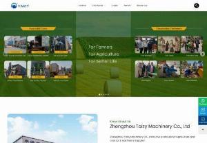Agriculture machine - Taizy Machinery Co., Ltd - Zhengzhou Taizy Machinery Co., Ltd, integrating scientific research, design, manufacturing, and sales as a whole, is a well-known agricultural machine enterprise.