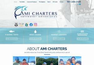 AMI Charters - we offer fishing charters and boat tours in Anna Maria Island, Sarasota, Bradenton, and Longboat Key. We also offer the ability to book online in just a few clicks. Join us on a charter and catch the fish you've been dreaming of or simply enjoy a cruise around the area. Trips to fit all needs.