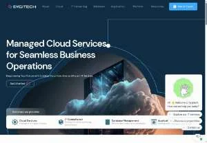 Screenshot of Sygitech IT Infrastructure and Development Services