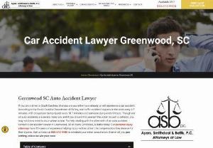 South Carolina Auto Accident Attorney - Are you searching for car accident attorney in Carolina? Then look no further than ASB law firm. They have a team of best attorneys who are experienced in solving tangled cases and will fight hard to win your case. Contract one of their best attorneys and get your compensation.