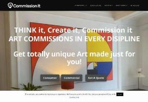 commissionit - Are you looking for commission a painting! We provide everything from art commissions to large high-value commercial orders for corporate and commercial clients.
