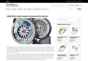 Christophe Claret Margot Velours Watch For 2018 - Another part is that, more often than not, the ladies' model of a watch is simply a shift in color palette or size, and perhaps the inclusion of some hearts or flowers on the dial, and a sprinkling of gems somewhere Well, while the Christophe Claret Margot Velours definitely features flowers and gems, this really is a rather interesting watch in its own right We'll address the obvious with the Christophe Claret Margot Velours - it has a giant flower and a whole lot of diamonds.