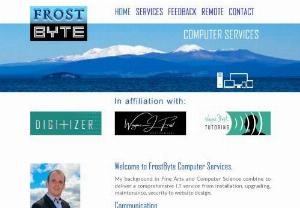FrostByte Computer Services - My goal is to get your I.T. solutions up and running as quick as possible, whether its optimization, virus removal or general computer maintenance. Contact me to discuss your computing needs