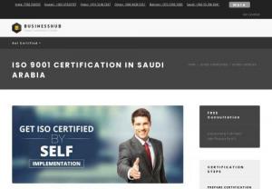 ISO 9001 certification in Saudi Arabia - ISO 9001 certification is given to the company or organization, like a proof that it has met the requirements of the customers in maintaining the quality of the products and services in the organization. It is the Quality Management System Certification. For better certification contact our company.
