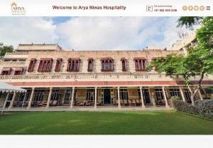 Budget accommodation in Jaipur - Arya Niwas is the most leading hotel to stay in Rajasthan,  Jaipur with modern hospitality to afford every demand of holiday travelers. Book tour travel with us online to get the best luxury accommodation deals.