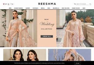 Bridal Lehengas Online in the UK - Checkout Reeshma's latest collection of bridal lehengas online in the UK. Buy Bridal Lehenga Choli in various designs & patterns. Shop now!