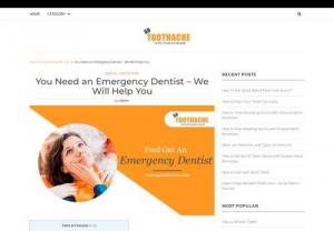 Emergency Dentist Near me Open Today - 24 Hour Emergency Dentist - Emergency Dentist treatment can help you at any time. We can treatment of your teeth at home in simple ways. For further information, you can visit our website