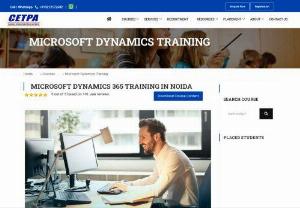 Microsoft Dynamics Training in Noida | MS Dynamics AX / NAV / CRM Training Institute in Noida - Microsoft Dynamics Training in Noida Offer by CETPA. MS Dynamics AX/NAV/CRM Training Courses in Delhi NCR deliver by CETPA Corporate trainers with Real time Projects