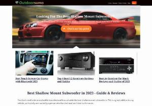 Best shallow mount subwoofer for car music - Are you looking for Best shallow mount subwoofer? We are here to help for finding rare collection any kinds of subwoofer speakers. So,  visit our site and scroll down more collection,  i hope that you will get better choice for your favorite car or others vehicles.