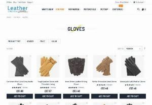 Mens Leather GLoves - Explore the most elegant range of mens leather gloves and driving gloves at Leather Collection. Premium quality gloves are made keeping in view the fashion trends and your daily needs. Buy now at a moderate price.