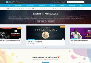 All Events Ahmedabad - All Events in City is one of largest events discovery and promotion platform. We are promoting all events in Ahmedabad City. This is the most informative platform to get event's details and to promote any event in your city.