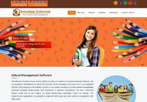 Best School Management Software - SchoolApp OnDemand - HR Software Solutions Pvt. Ltd is develop the best School Management Software which is known as SchoolApp OnDemand. This is an integrated platform fully equipped with multiple modules.