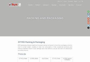 Packaging Companies In Dubai - Styro offer custom packaging material to pack fragile,  items,  glass wares,  electronic peripherals,  and special instruments or tools on quality materials at a very reasonable price. Contact us for more information.