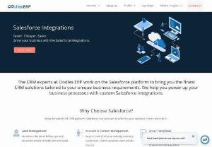 Salesforce Integration Services | Salesforce Development Services - We provide end-to-end salesforce development services to meet diverse business requirements. Our Salesforce integration services automate business operations.