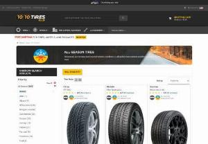 Best All-Season Tires for Sale - We at 1010Tires, offer the best all-season tires at very affordable prices. We ship tires everywhere including Canada and the United States. The different tire brands that we deal with include Pirelli, Falken, Hankook, Bridgestone, Toyo, Kumho, Nexen, Continental, Goodyear, and more. Our experienced and highly knowledgeable tire and wheel experts will assist you with all your needs and ensure a superior level of customer service. Contact us today!