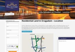 Buy plots in Chennai - Villa Belvedere has embraced the essence of Next-Gen City and offers the best of everything.
Apart from world-class facilities the infrastructure at Villa Belvedere is befitting that of an elite villa community. With wide roads and landscaped gardens dispersed around luxurious villas, you will be surrounded in a calm & tranquil atmosphere