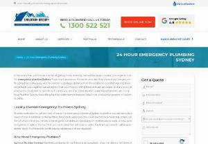 24 Hour Emergency Plumbing Services in Sydney - Searching for 24 Hour Emergency Plumbing Services in Sydney? Evolution Plumbing provide Best Emergency Plumber and 24 hour Plumber in Sydney. Offering Emergency Installations,  Repairs,  and Much More.