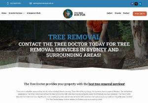Expert Tree Loppers Sydney | The Tree Doctor - Looking for the tree lopper in Sydney? The Tree Doctor is tree care company who offers tree lopping service at affordable prices.