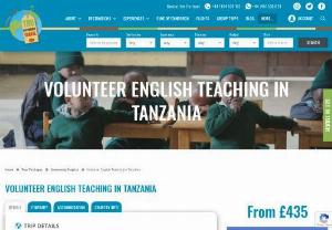 Volunteer English Teaching in Tanzania - Paid English Teaching in Tanzania is an opportunity that must not be missed,  and you can't miss this opportunity for English Teaching in Tanzania if you contact Tru Experience Travel,  a company with many years of experience in offering special programs for travelling and working or volunteering abroad.