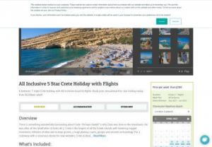 Crete Holidays All Inclusive with citrus holidays 2018/2019 - Have you ever felt like escaping from all the stress and crowd all around you and spend some peaceful days in an Island and breathe in nature and serenity instead of pollution and deal population? If yes, then this all-inclusive holiday deal to Crete, the largest Island in Greece by Citrus Holidays will do the trick. 