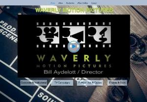 Waverly Motion Pictures, LLC - Full video production services from original concept and script through production on location or in-studio, editorial, graphics and music through to completed TV commercials and/or viral/web marketing videos.