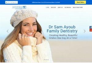 Ayoub Dental Corp - We are the leading providers of dental hygiene and beautiful, confident smiles. Explore our great selection of cosmetic, general and family dentistry procedures.

You Will Find State-Of-The-Art Dental Equipment and The Highest Quality Oral Health Care Available at Ayoub Dental Corp in Huntington Beach. Cosmetic, General & Family Dentistry Services. Call Us Now!

Dr. Sam Ayoub is Based in Huntington Beach, CA. He Specializes in Providing Personalized High Quality Dental Services and the Lates