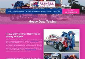 For all your heavy duty towing needs, call Adelaide Truck Towing! - At Adelaide Truck Towing, we are able to do heavy duty towing between depots and repair workshops and collect them from the road when they've broken down.