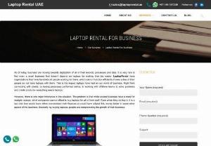 Laptop rental for Business in Dubai - Business meeting and having all the delegates flown in from the other parts of the world and falling short of Laptops? Computer Quest LLC. offers Bulk Laptop Rental Services for Business in Dubai, UAE.
