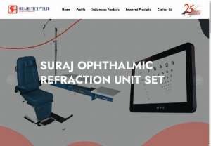OPHTHALMIC REFRACTION UNIT EQUIPMENT SOUTH INDIA - Leading manufacturers and distributors,  Suppliers of Ophthalmic Equipment,  Refraction Equipment,  OPH Equipment,  Eye Care Products,  Eye Equipment in South India