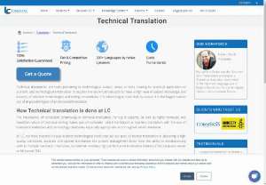 Technical translation services - LC is a globally connected professional academic translation company,  providing technical translation services to students,  professors,  businesses and researchers.