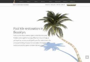 Pool Repair Service - Get the best pool tile and grout restoration service in Brooklyn with D'Sapone. We also provide a professional natural stone cleaning and grout sealing service for pool. Our company provides the best restoration for all types of stone pools