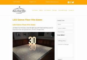 LED Dance Floor Hire Essex - LED Dance Floor Hire Essex. Dance the night away with friends and family on one of Essex Event Hire's most popular items,  the white LED dance floor.