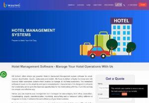 Best Hotel Management Software Development Company - BR Softech offers simple yet powerful Hotel & Restaurant Management system software for small-medium sized hotels, resorts, restaurants and motels. We focus to deliver a highly functional and rich-featured hotel reservation system which enables to manage all the hotel operations. The restaurant software is based on the simplicity and quick computerization characteristics. It is designed to enhance the functionality and to grow the business opportunities for the hotels along with this.