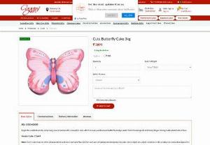 SendCute Butterfly Cake 3kgGifts Tohyderabad - Countryoven's - ProductDetails