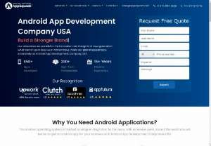 Top Android App Development Company USA | App Development Services USA - With 100% contented customers, AppSquadz is one of the leading Android app development company in the USA and India which renders flawless solutions and scalable services to its customers.