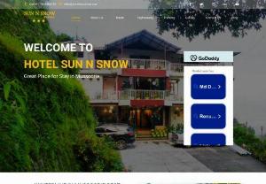 Sun n Snow Mussoorie - 
Hotel Sun N Snow Best 3 Star Hotels in Mussoorie with Conference Party Hall near Mall Road Free Parking, Wi-Fi, Safe for families, couples Best location.