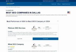 Listings For Best Seo Companies Services In Dallas - Listings For best SEO companies Services in Dallas. 10seos brings the ranking of top SEO companies, SEO firms, & SEO agencies in Dallas.