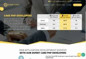 Screenshot of CakePHP Developer - Budget Coders