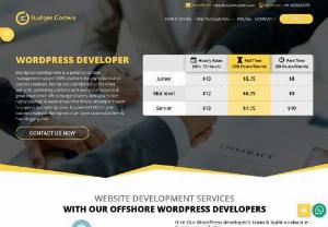 Hire Dedicated Wordpress Developer - Hire WordPress Developers & Experts from India for customized WordPress CMS web development services. We at Budget Coders, help you to hire highly dedicated & experienced WordPress freelance developer's team to support you with dynamic & powerful CMS for your business website. Call +91-847-002-6258.
	
	