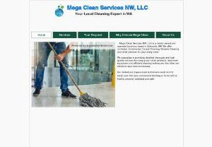 Mega Clean Services NW LLC - Family owned cleaning company in Edmonds, WA offering residential, janitorial, real estate, Airbnb, and carpet cleaning services.