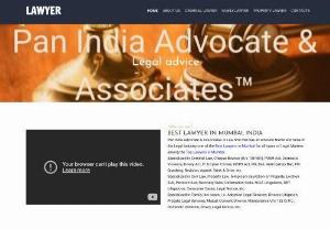 Advocate in Mumbai | Lawyer in Mumbai | Best Advocate in Mumbai - Specialised in all types of Litigation & Non Litigation Matters, Criminal Law, Civil Law, Property Law, Divorce, Court Marriage, Cheque Dishonor, Police Complaints, FIR, Bail. Call on: +919833509486