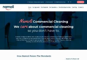 Namoli Commercial Cleaning - Drawing from over 20 years experience in the field of commercial cleaning,  Namoli helps maintain a safe,  clean and hygienic working environment for medical and health care facilities,  schools,  offices and commercial buildings with tailored cleaning services.