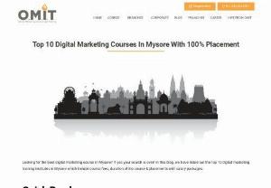 Digital marketing courses in bangalore - Learn from Best Digital Marketing Course with 100% Placement in Bangalore. Institute of Digital Marketing Training in Bangalore with live training and 15+ Certification by Online Marketing Institute and Training in Bangalore