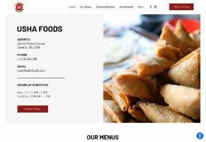 Indian food catering nyc - Ushafoods is leading Indian Foods Manufacturers in New York provides Indian Sweets,  Farsans,  Snacks,  Indian Vegetarian Food Catering & Online Food Delivery services in NYC.