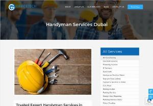 Get Expert Handyman Services in Dubai | Call Now on 043201338 - Book our professional & Expert Handyman Services in Dubai. We Specialize in all kind of small handyman jobs like minor repairing, installing and fitting works on your doorstep.